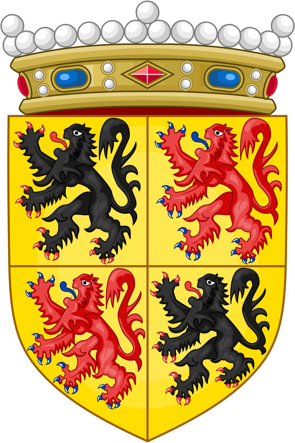 Coat of Arms of Prov. Hainaut