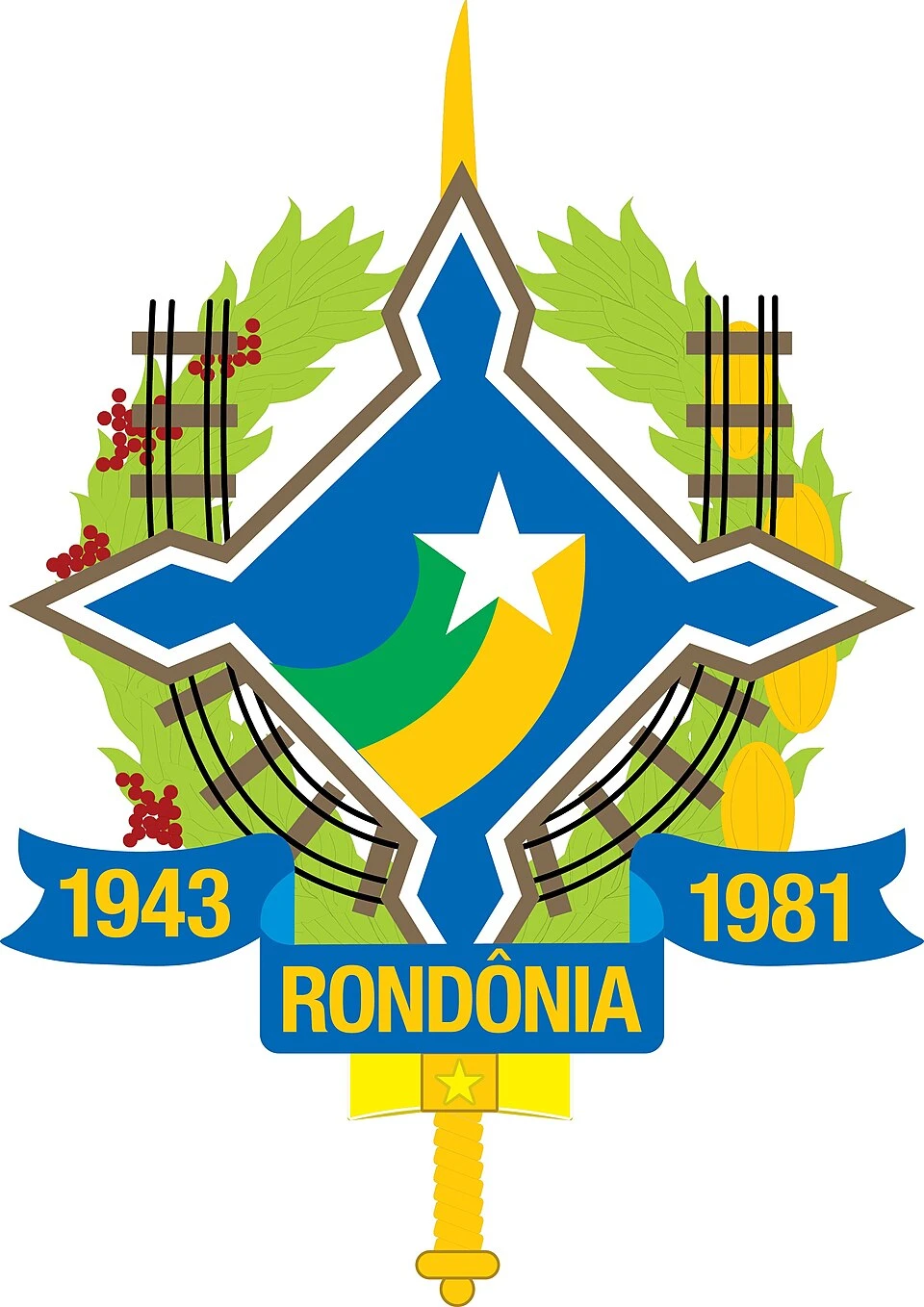 Coat of Arms of Rondônia