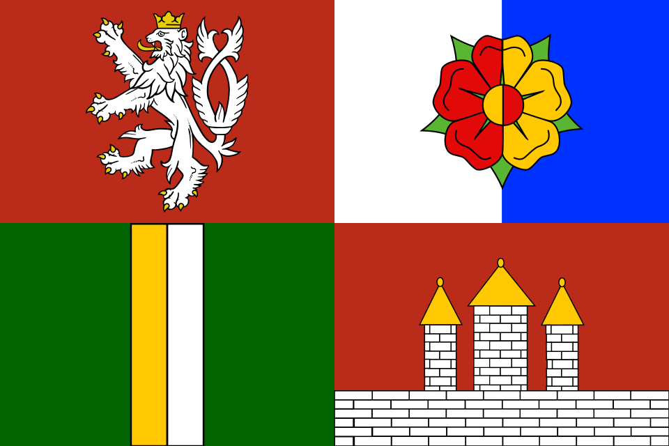 Flag of Jihočeský kraj