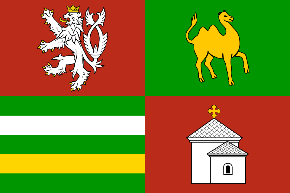 Flag of Plzeňský kraj