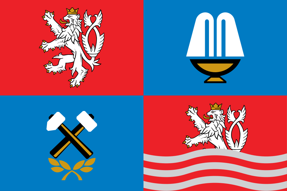 Flag of Karlovarský kraj