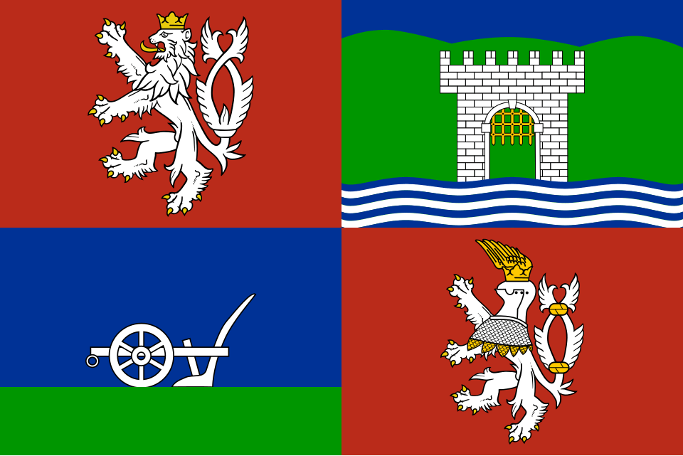 Flag of Ústecký kraj