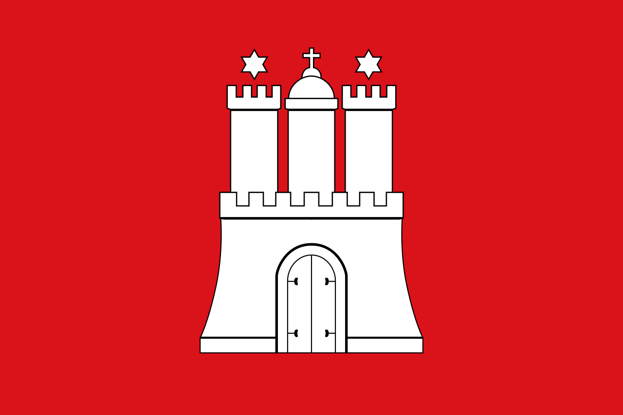 Flag of Hamburg