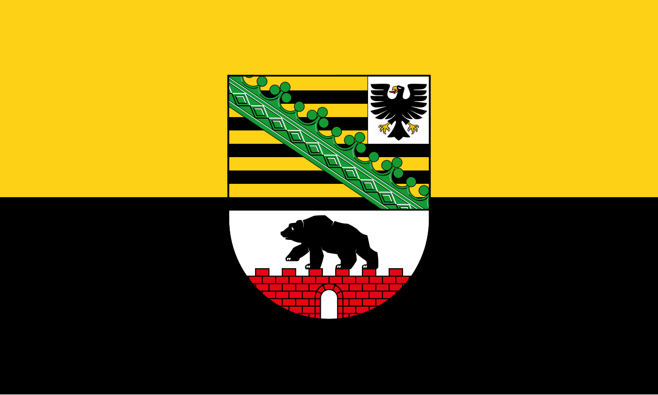 Flag of Sachsen-Anhalt