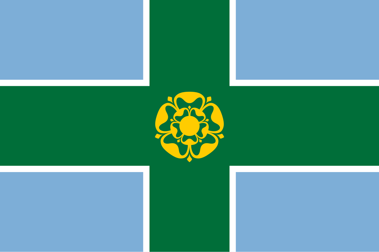 Flag of Derbyshire