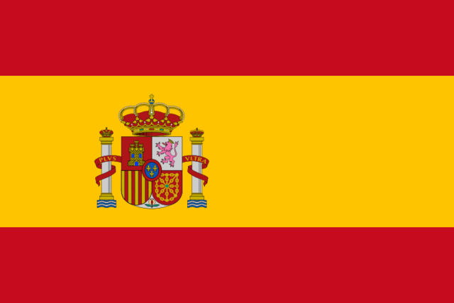 Flag of Spain - The national flag of Spain, as it is defined in the Constitution of 1978, consists of three horizontal lines: red, yellow and red, the yellow...