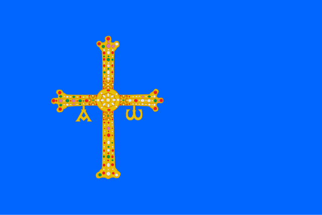 Flag of Principado de Asturias