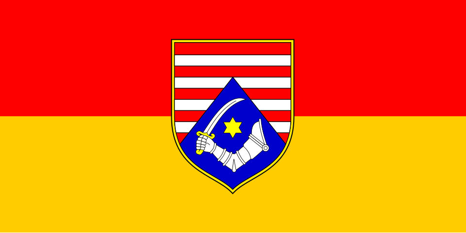 Flag of Karlovačka županija