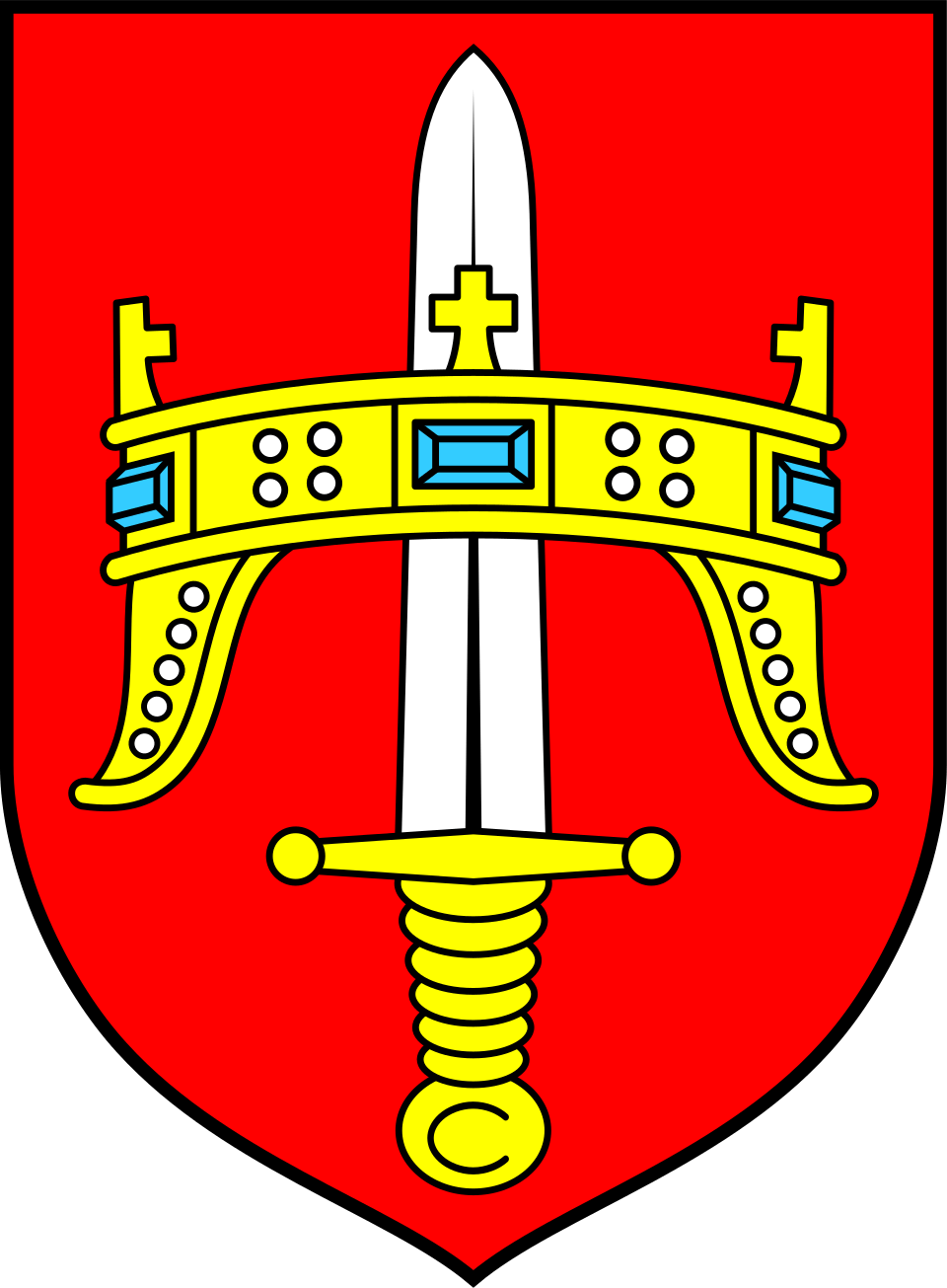 Coat of Arms of Šibensko-kninska županija