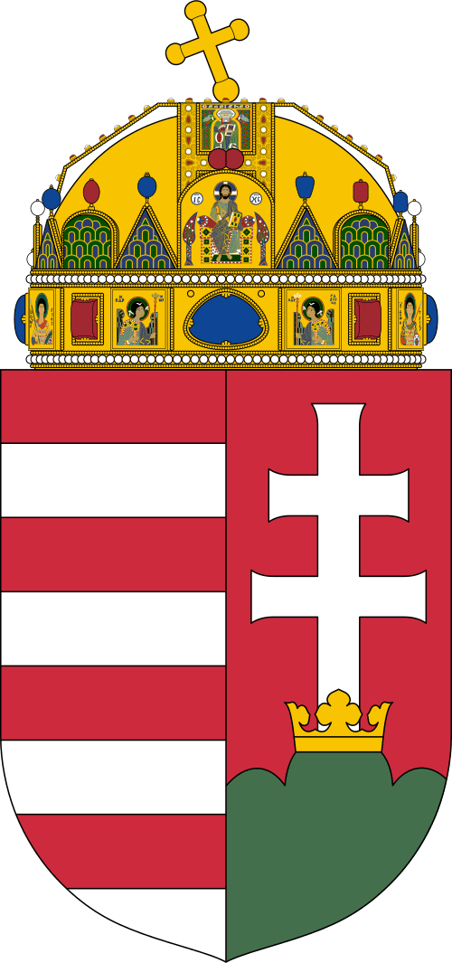 Coat of Arms of Hungary - The coat of arms of Hungary was adopted on 11 July 1990, after the end of communist rule.