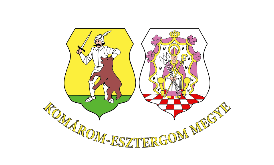 Flag of Komárom-Esztergom