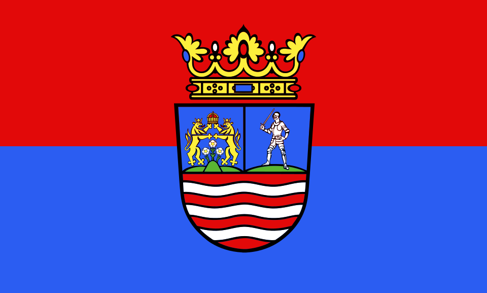 Flag of Győr-Moson-Sopron