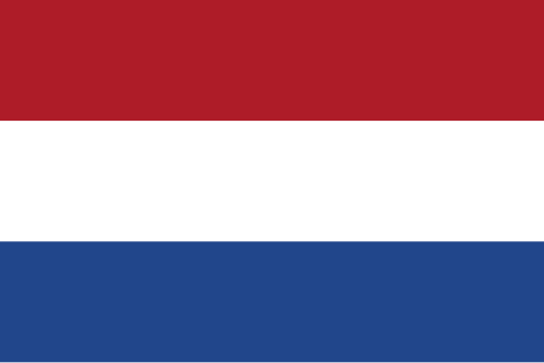 Flag of Netherlands - The national flag of the Netherlands is a horizontal tricolour of red, white, and blue.