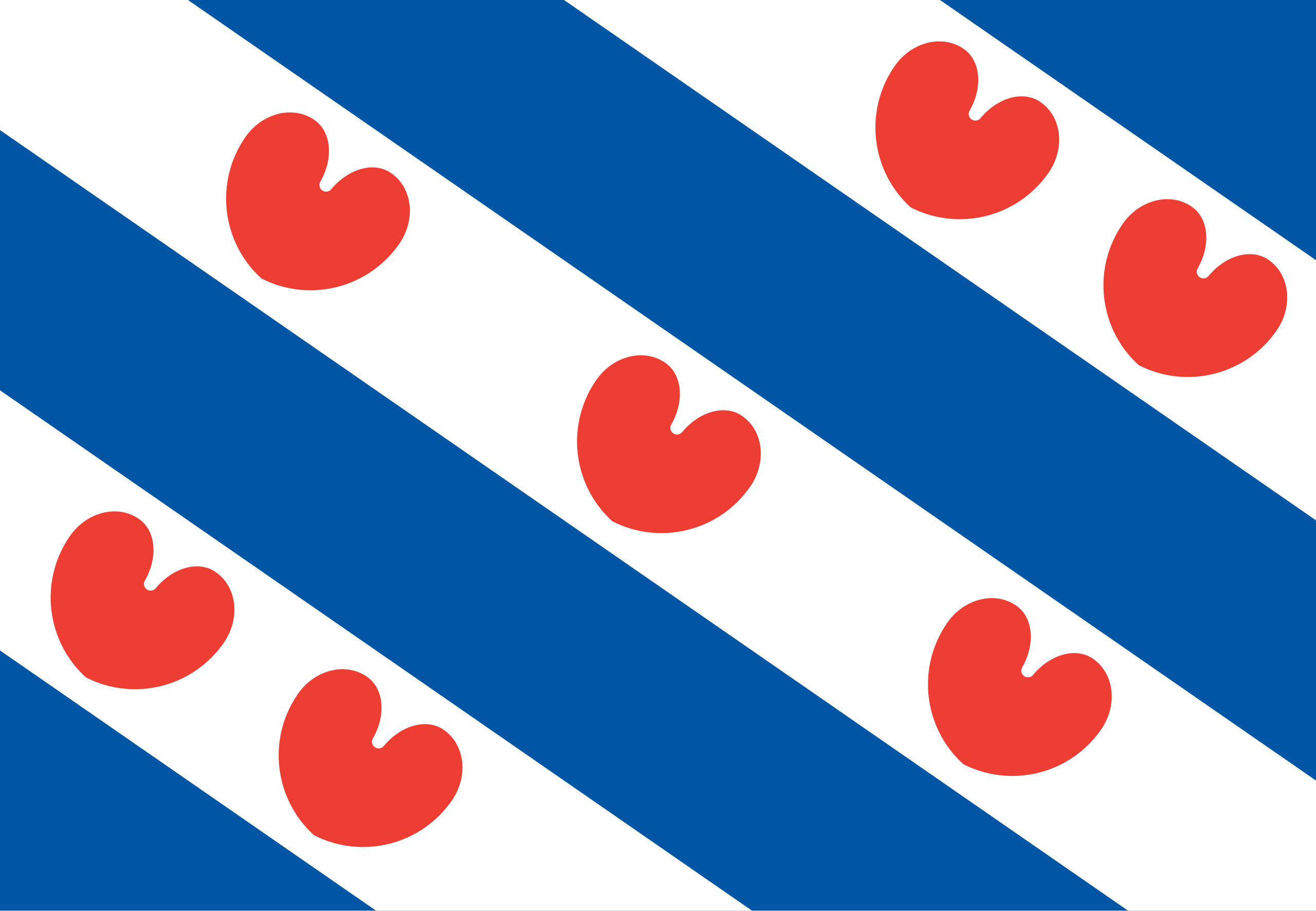 Flag of Friesland (NL)