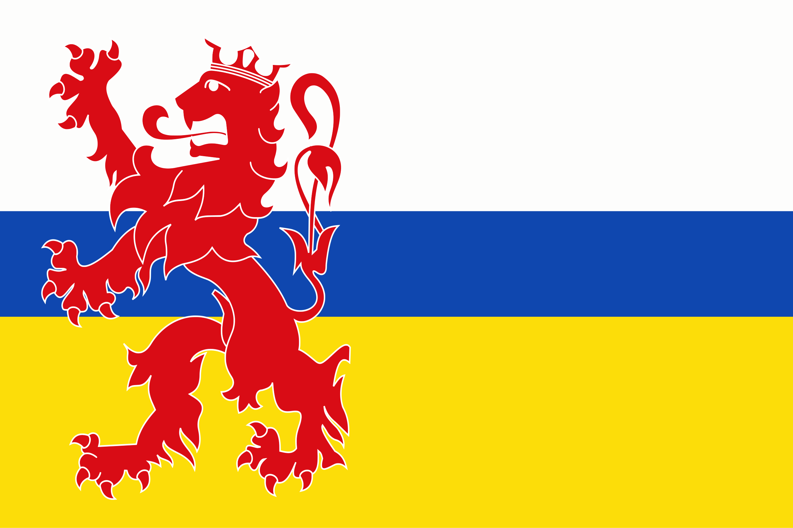 Flag of Limburg (NL)