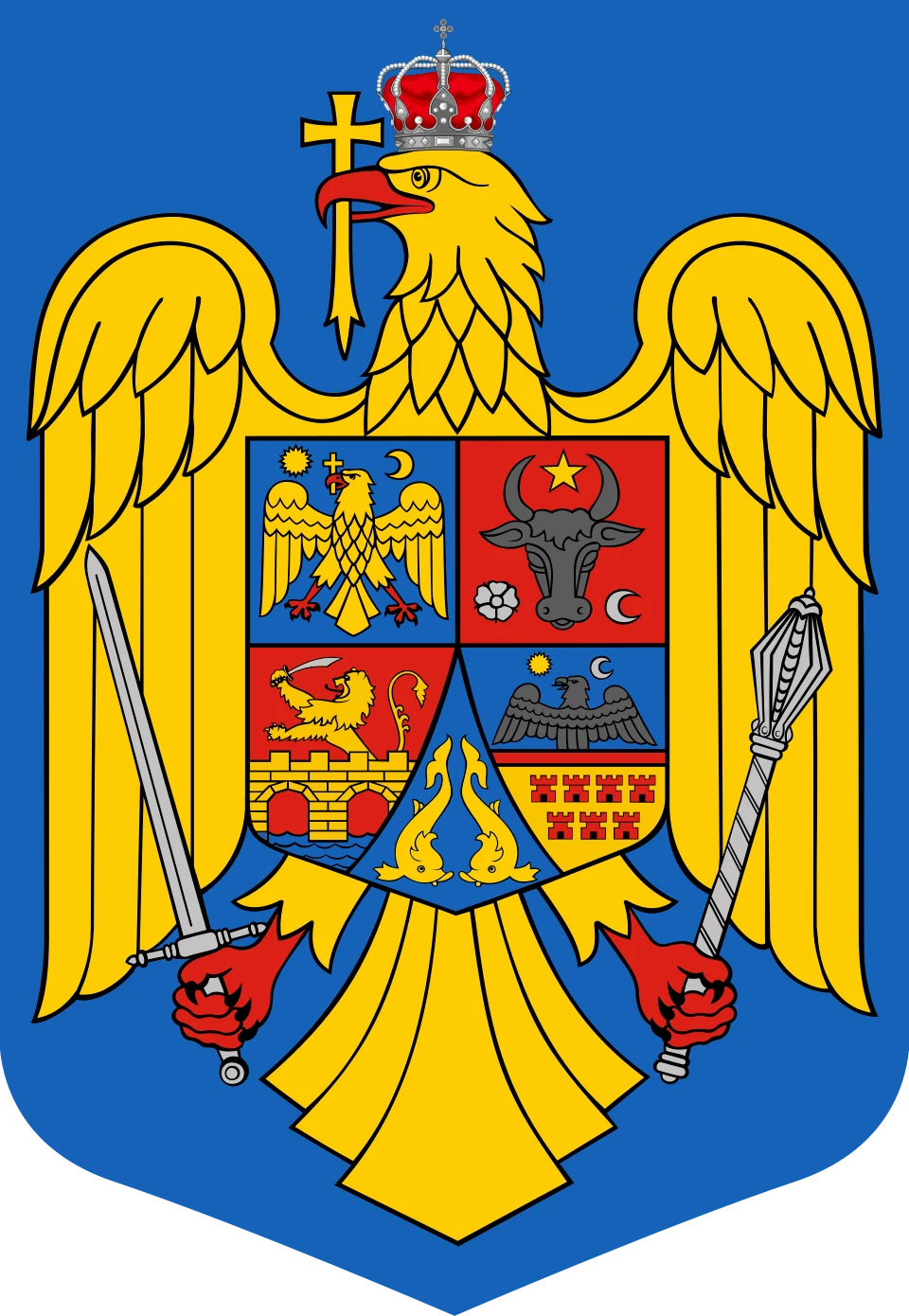 Rumanía, escudo