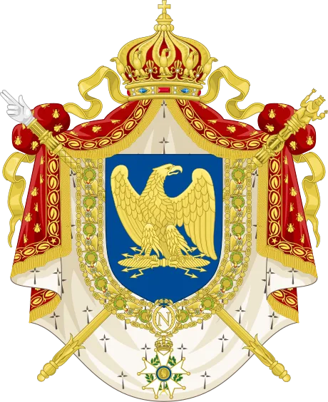 Armoiries du Second Empire : aigle impériale de Napoléon III
