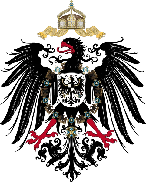 Reichsadler des Deutschen Kaiserreichs in der Form von 1888
