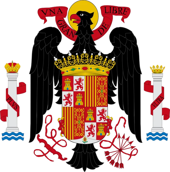 Escudo de 1945, con el águila de San Juan