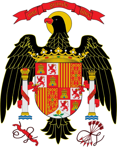 Escudo de 1977, con el águila de San Juan