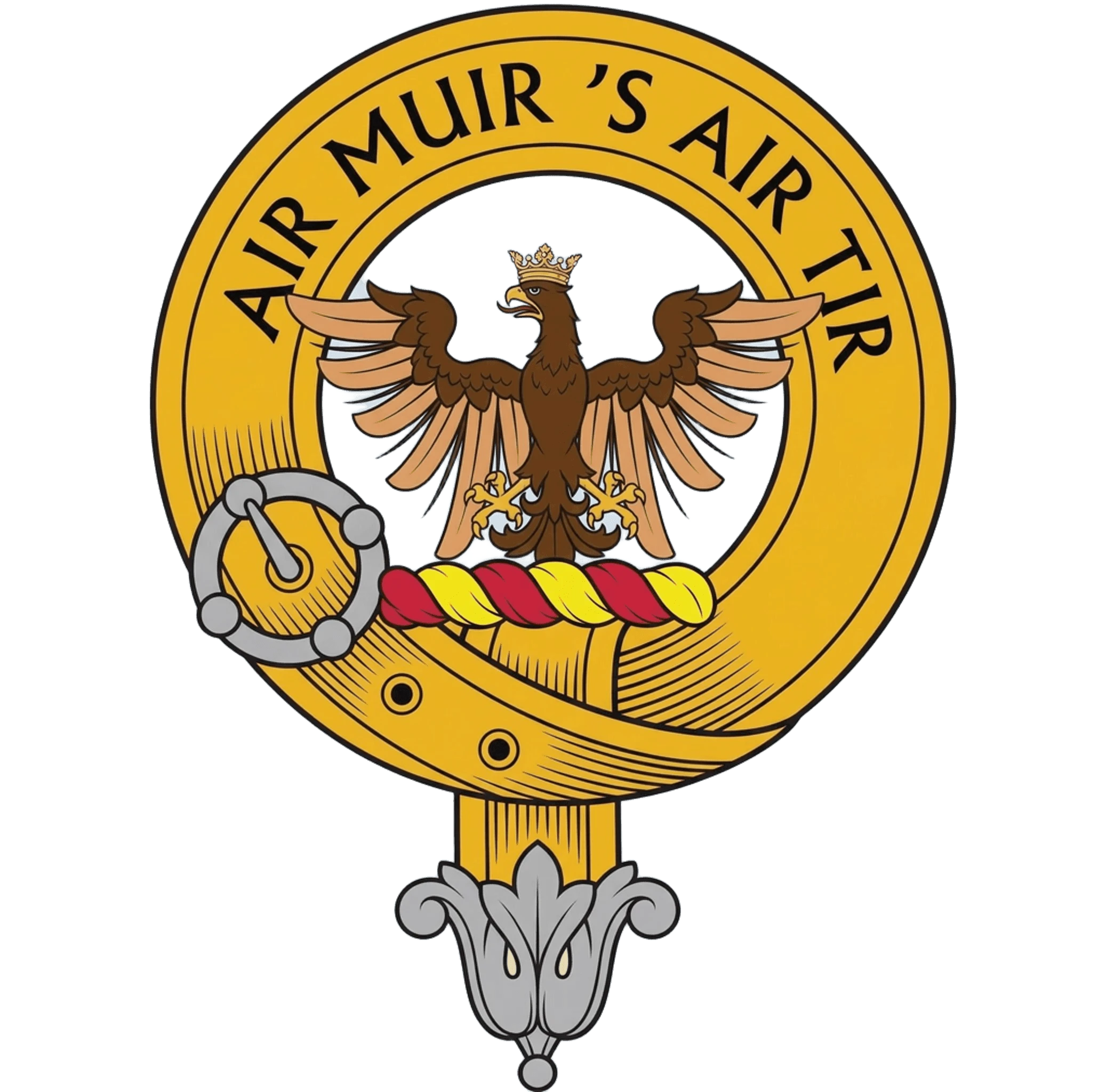 Cimier du clan MacDonald of Keppoch