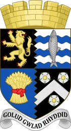 Coat of arms of Cardiganshire
