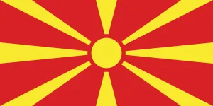 Flag of North Macedonia