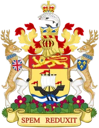Coat of arms of New Brunswick