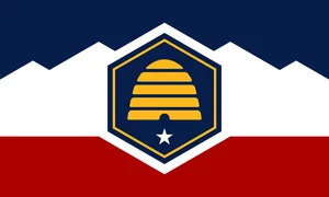 Flag of Utah (Beehive State)